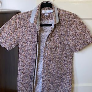 Printed Button Down